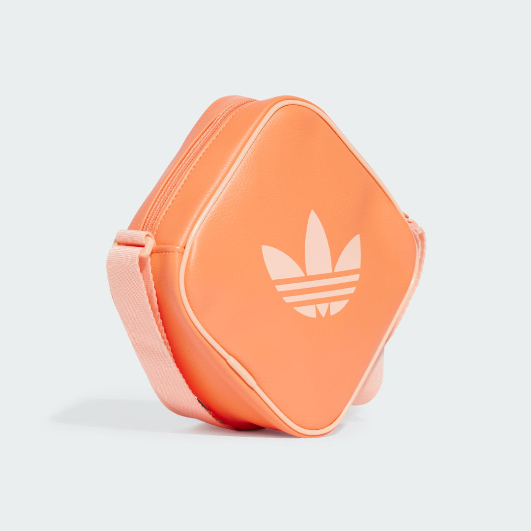 Taška cez rameno adidas Performance Classic Diamond Mini Crossbody Bag Oranžová | JN7127, 1