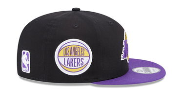 Šiltovka New Era LA Lakers Team Side Patch 9FIFTY Snapback Cap Čierna | 60364386, 2