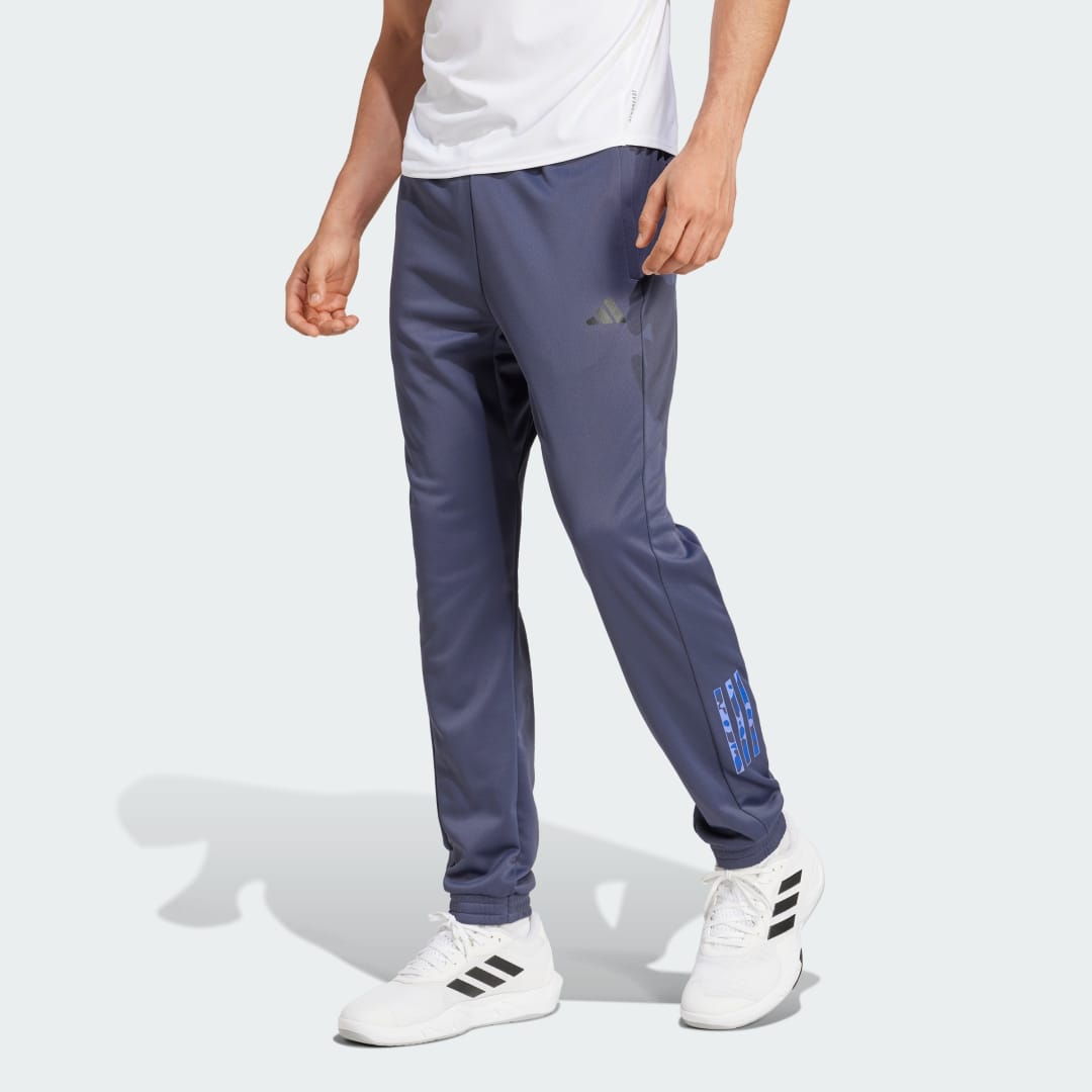 Tepláky adidas Performance Essentials Camo Training Pants Modrá | IX0925, 0