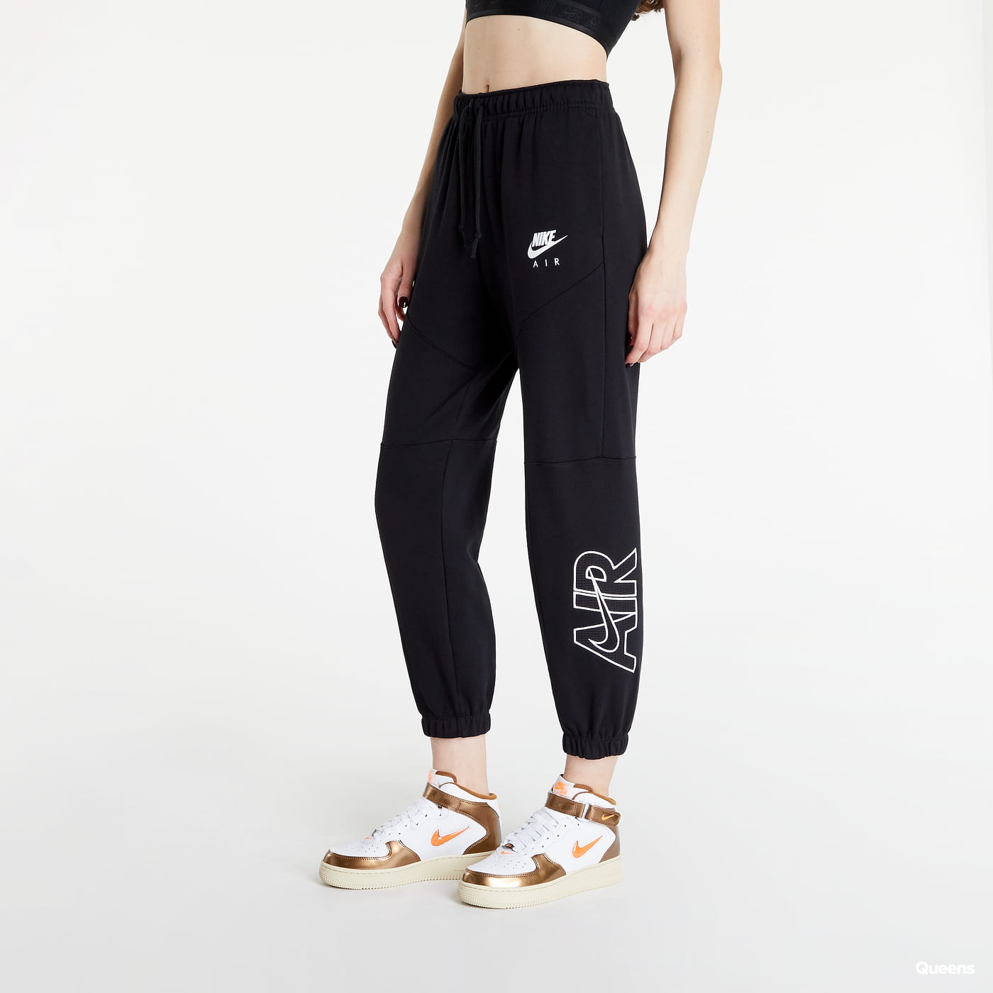 Tepláky Nike Air Fleece Pants Čierna | DM6061-010, 0