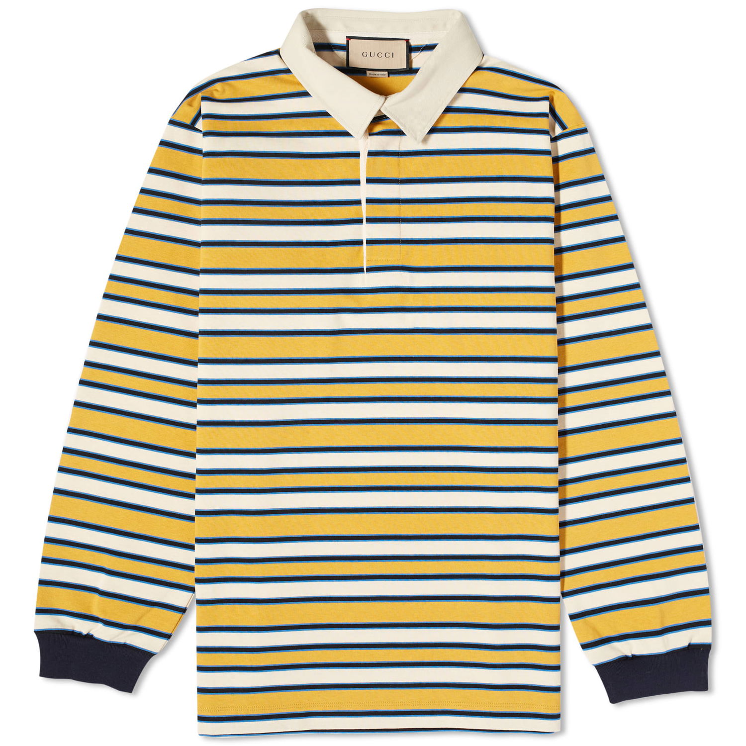 Košeľa Gucci Stripe Rugby Shirt "Multi" Béžová | 758531-XJFX3-7218, 0