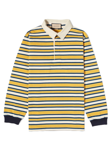 Košeľa Gucci Stripe Rugby Shirt "Multi" Béžová | 758531-XJFX3-7218