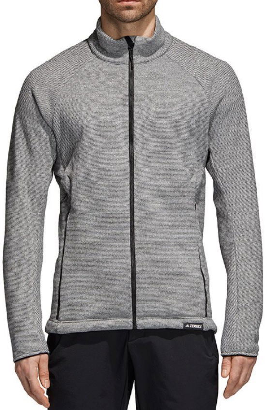 Mikina adidas Performance Terrex Knit Fleexe Šedá | cy2147, 0