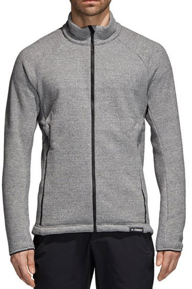 Mikina adidas Performance Terrex Knit Fleexe Šedá | cy2147, 0