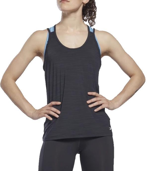 Tielko Reebok Activchill Athletic Tank Top Čierna | h49099, 0