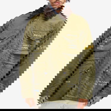 Parka Human Made Field Jacket Zelené | HM28JK021-OL, 2