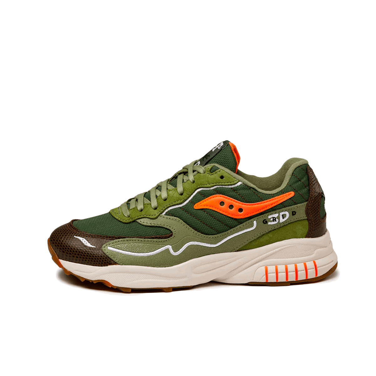 Tenisky a topánky Saucony Maybe Tomorrow x Grid 3D Hurricane "Green" Zelené | S70682-1, 0
