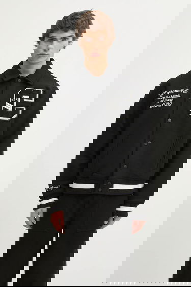 Bunda Carhartt WIP World Class Varsity Wool Blend Jacket Čierna | I035432.89XX, 0