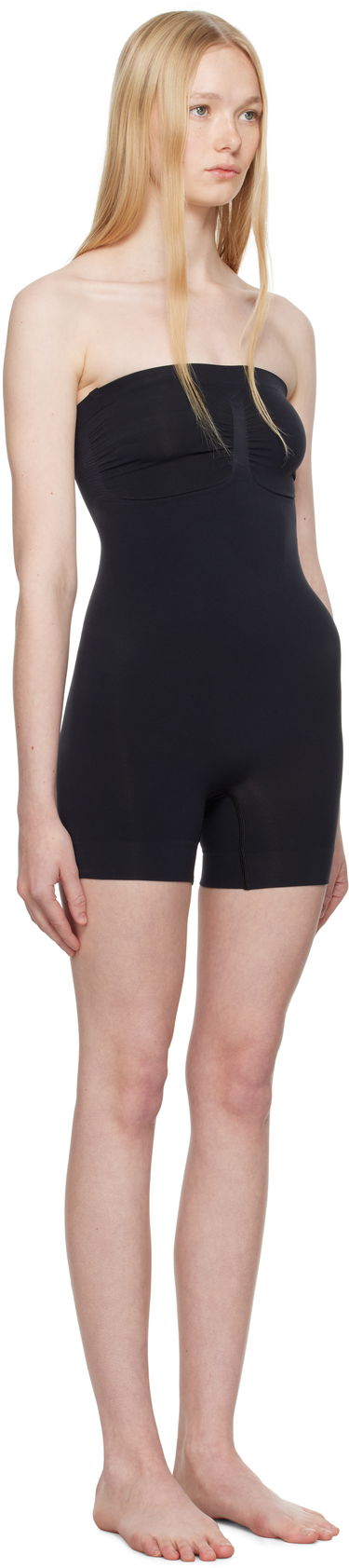 Body SKIMS SKIMS Seamless Sculpt Strapless Shortie Bodysuit Čierna | BD-MDT-2914, 1