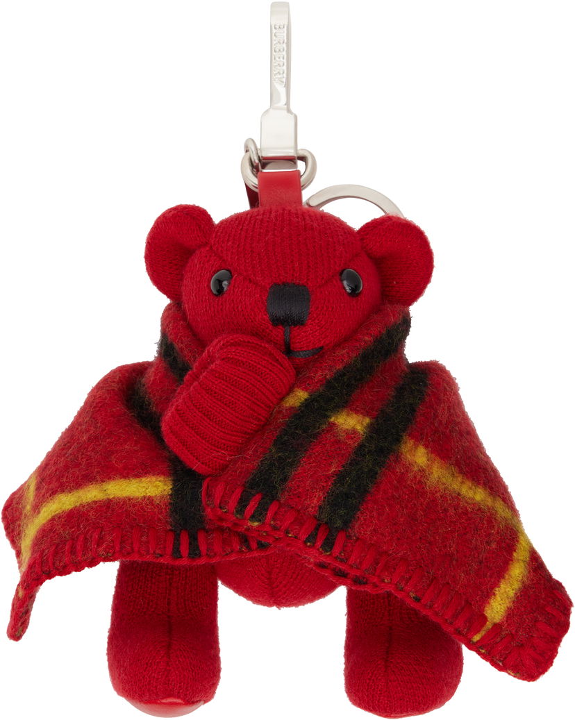 Kľúčenka Burberry Bear Keychain Červená | 8100110