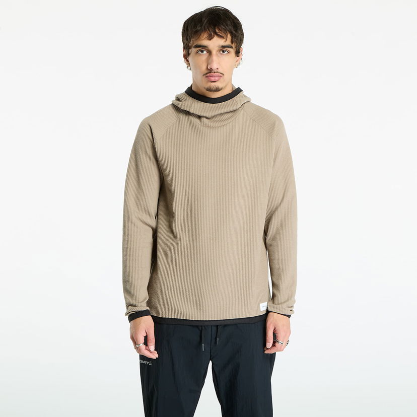 Mikina Craft Craft Grid Hoodie Béžová | 1916667-240000