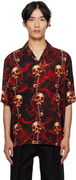 WACKO MARIA Tattoo Studio Edition Skull Print Shirt