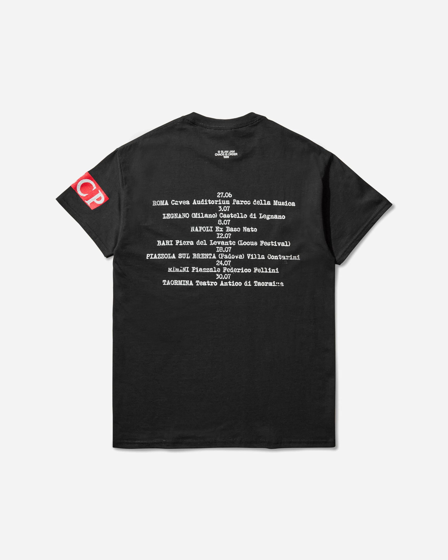 Tričko Slam Jam Ultima Chiamata Tour Graphic T-Shirt Čierna | BBMW031JY26 001, 0