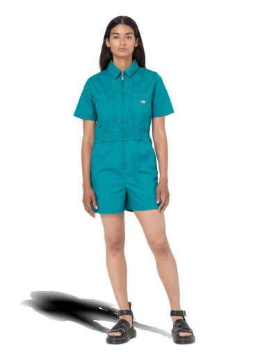 Šortky Dickies Vale Shortalls Zelené | 0A4Y6C