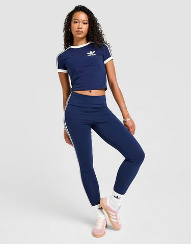Tričko adidas Originals 3-Stripes Slim Tee Navy | KD4276, 3