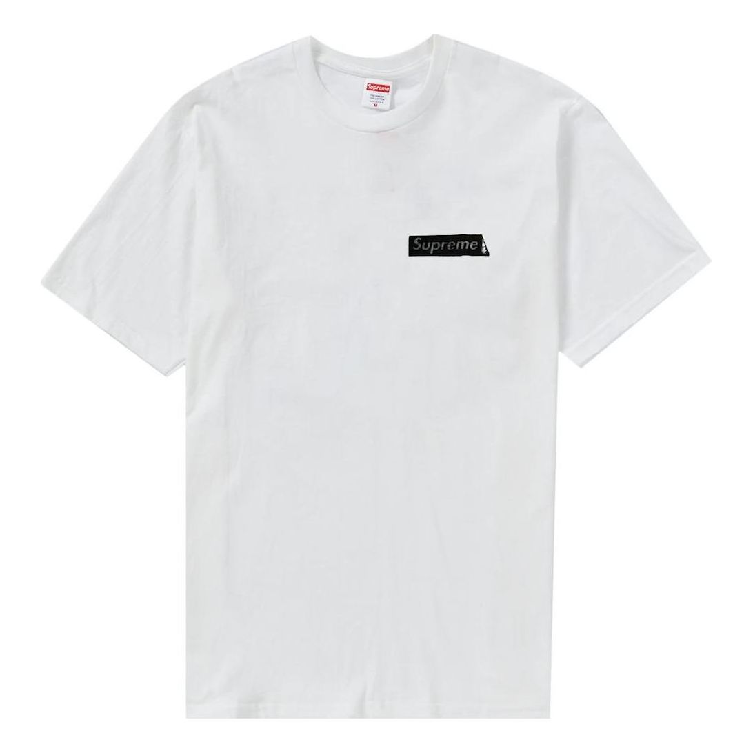 Tričko Supreme Street Market Collaboration Tee Biela | SUP-FW23-258, 0