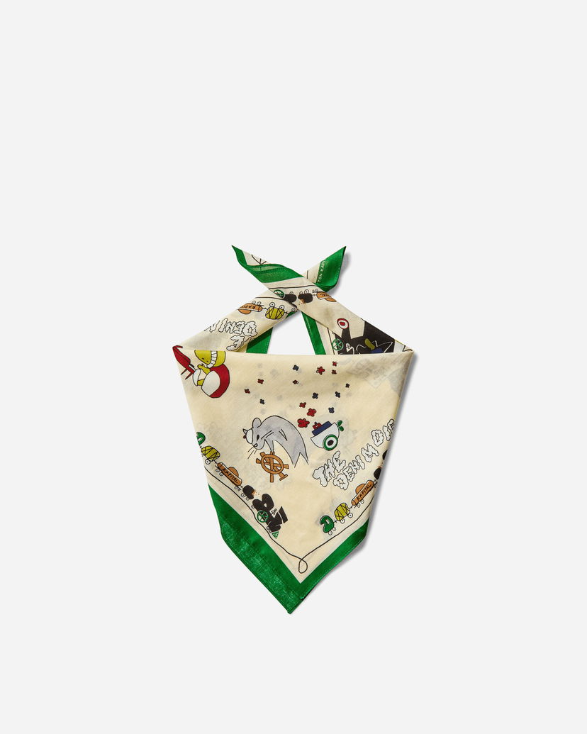 Šál KAPITAL Bandana Peckish Rainbowy Park Rôznofarebný | K2504BA530 GREEN