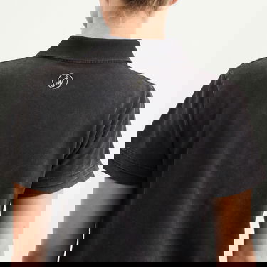 Polo tričko JW Anderson JW Anderson Layered Short Sleeve Polo Top, Size Large Čierna | JO0277-PG1808-781, 5