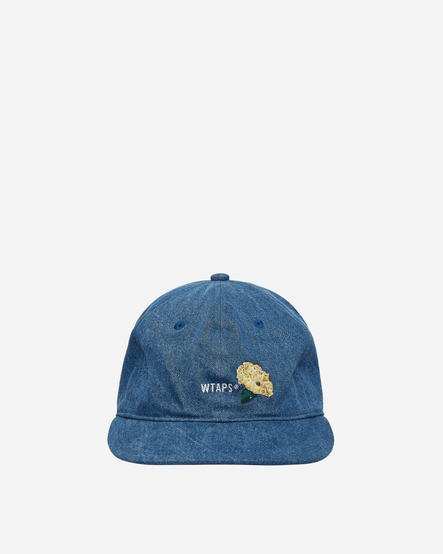 Šiltovka WTAPS T-6M 03 Cap Indigo Modrá | 241HCDT-HT06 IDG, 1
