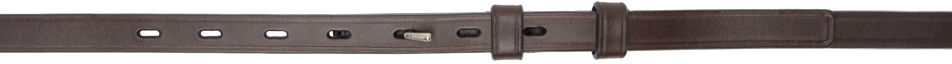 Opasok Dries Van Noten Dries Van Noten Leather Belt Hnedá | 242-021407-102, 0
