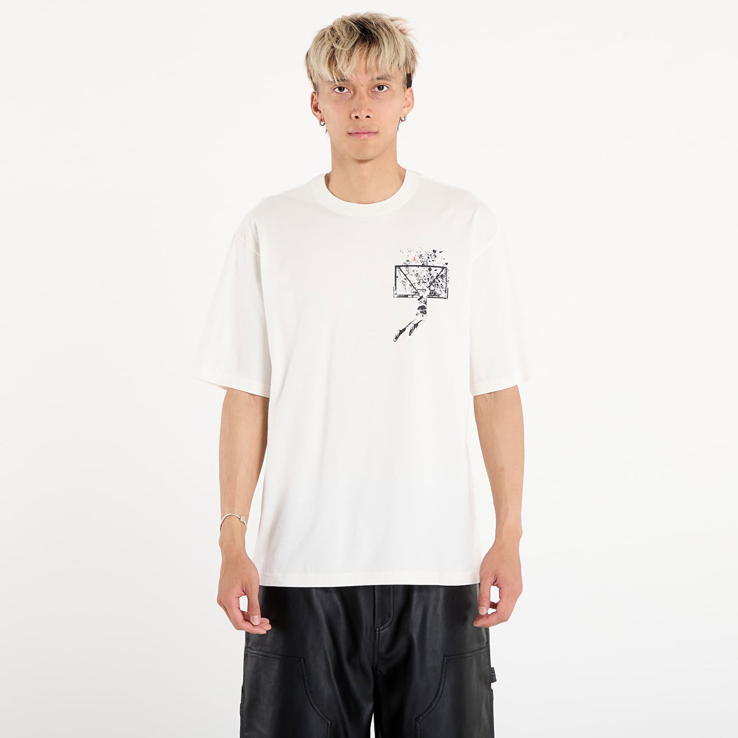 Tričko Jordan Jordan Brooklyn Oversized Graphic T-Shirt Biela | IB3297-133, 0