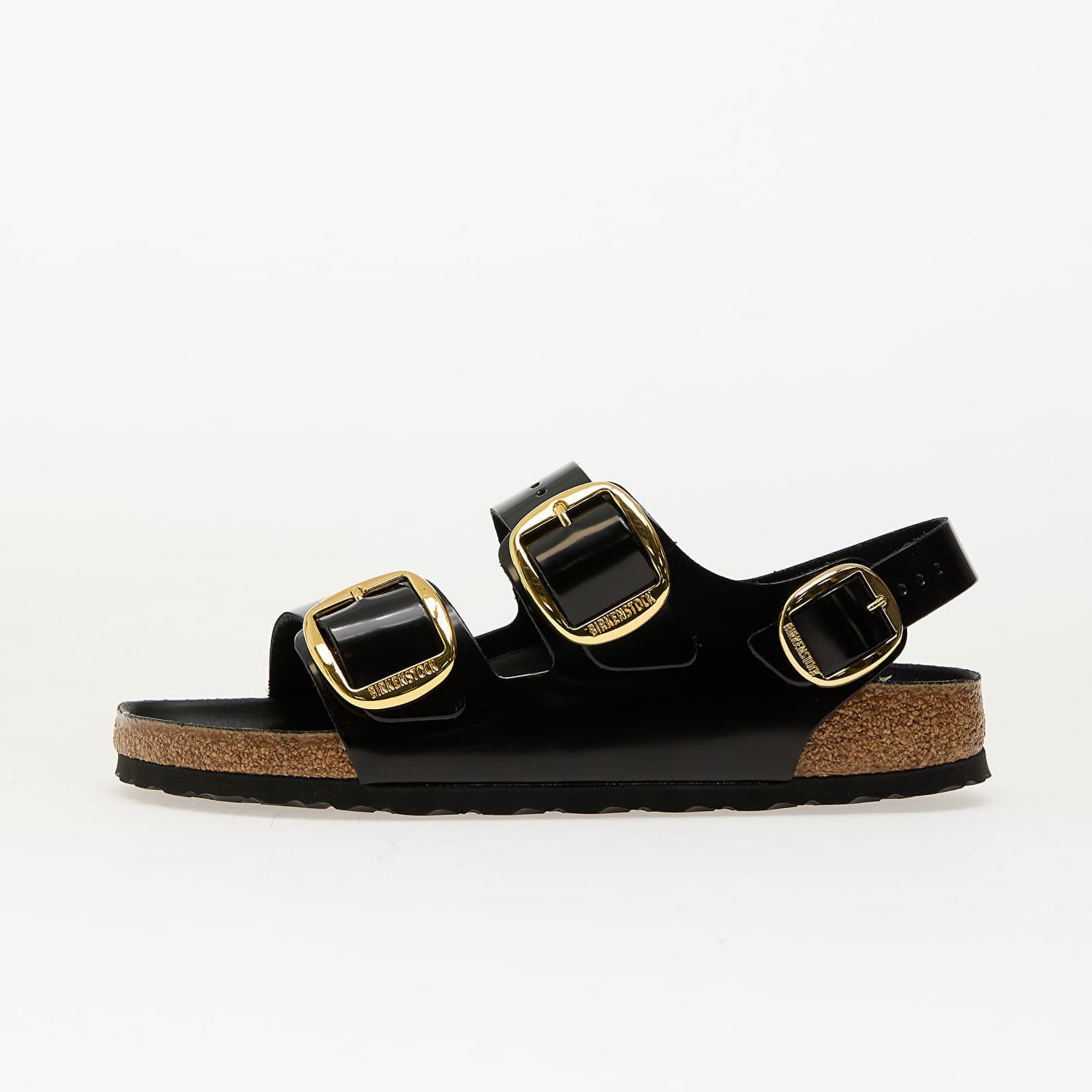Tenisky a topánky Birkenstock Birkenstock Milano Big Buckle Sandals Čierna | 1024211, 0