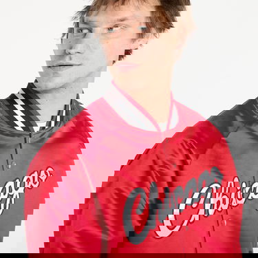 Bomber bunda Mitchell & Ness NBA Lightweight Satin Vintage Logo Jacket Bulls Červená | SJKT6296-CBUYYPPPSCAR, 1