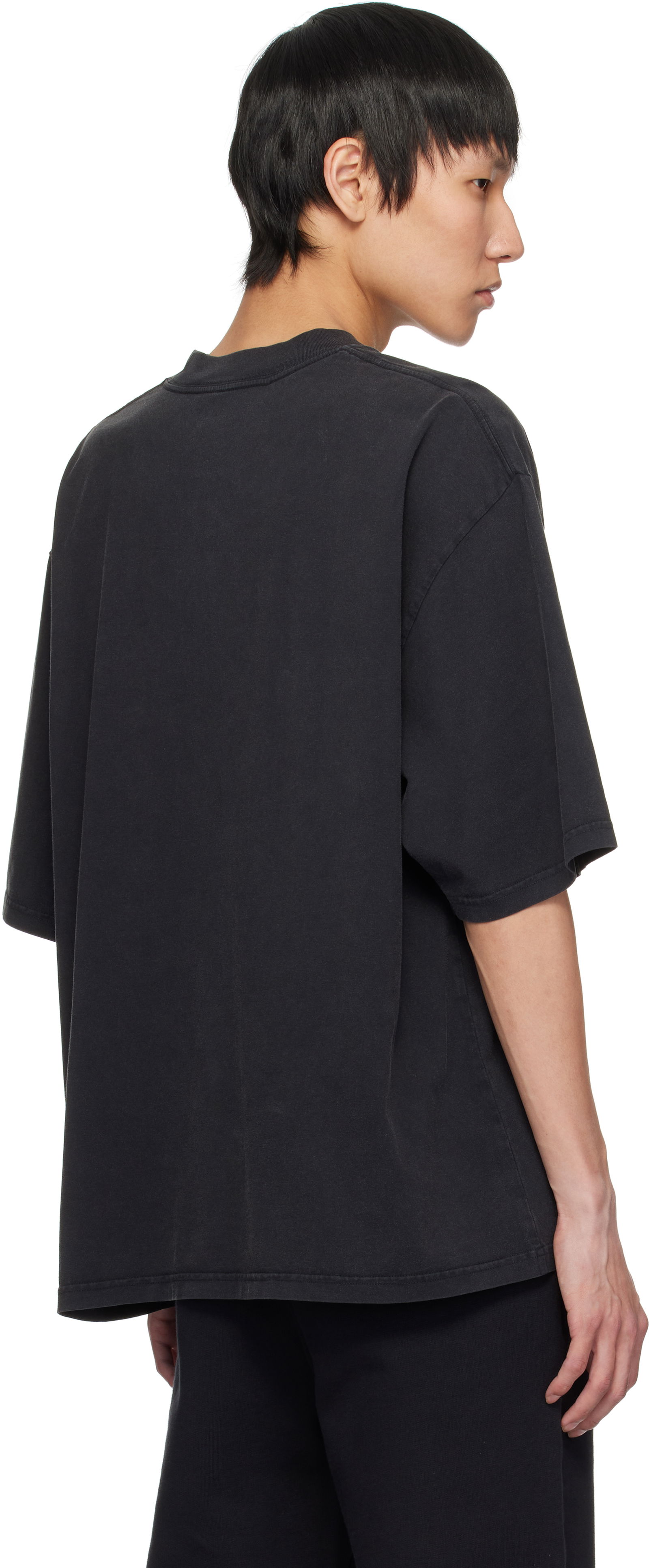 Oversized Crewneck Tee with Application
