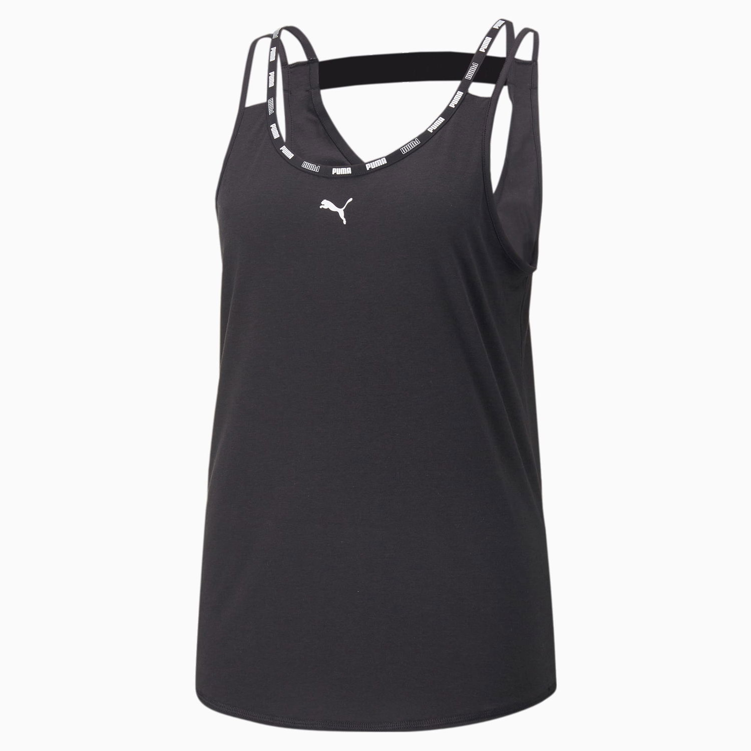 Tielko Puma Strong Tri-Blend Trainings Tank-Top Čierna | 522371_01, 1