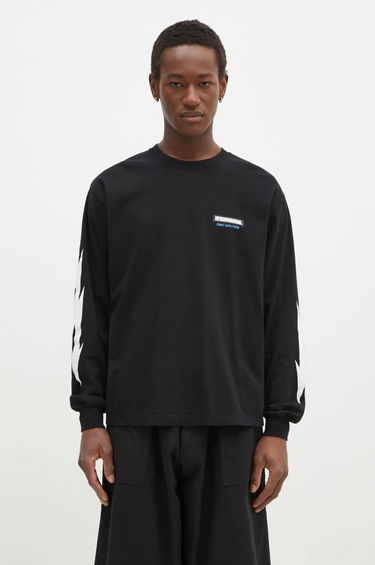 Tričko Neighborhood Long Sleeve Graphic T-Shirt NEIGHBORHOOD Čierna | 242PCNH.LT16, 0