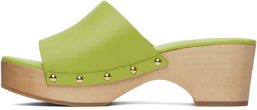 Oblečenie Aeyde Aeyde Bobbie Platform Clogs Zelené | A11-HS-ODSD55BL-123-982-007, 2