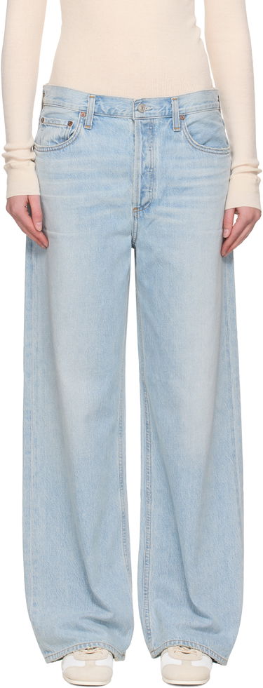 Džínsy AGOLDE AGOLDE Wide Low Slung Jeans Modrá | A9079B-1601, 0