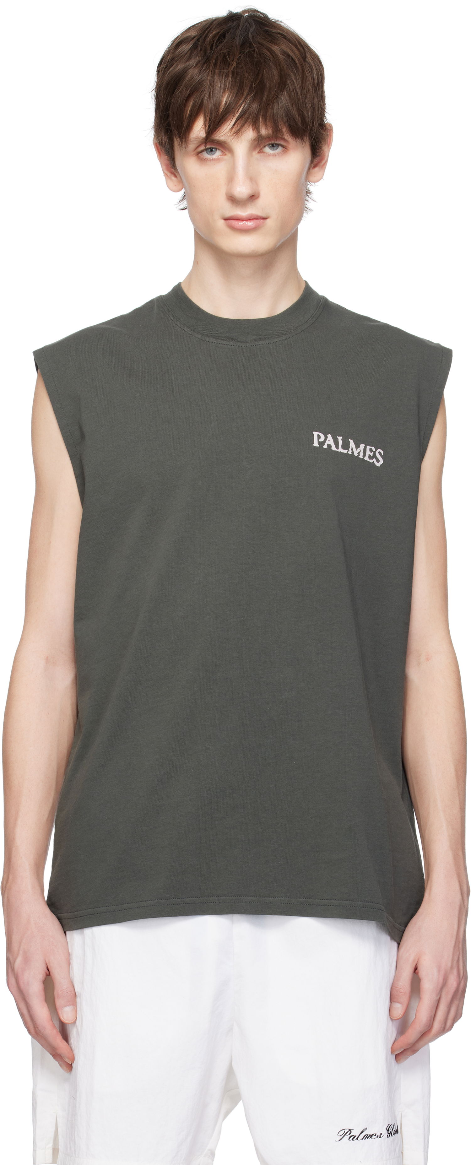 Tielko Palmes Palmes Rhythm Tank Top Zelené | P10-0048-888, 0