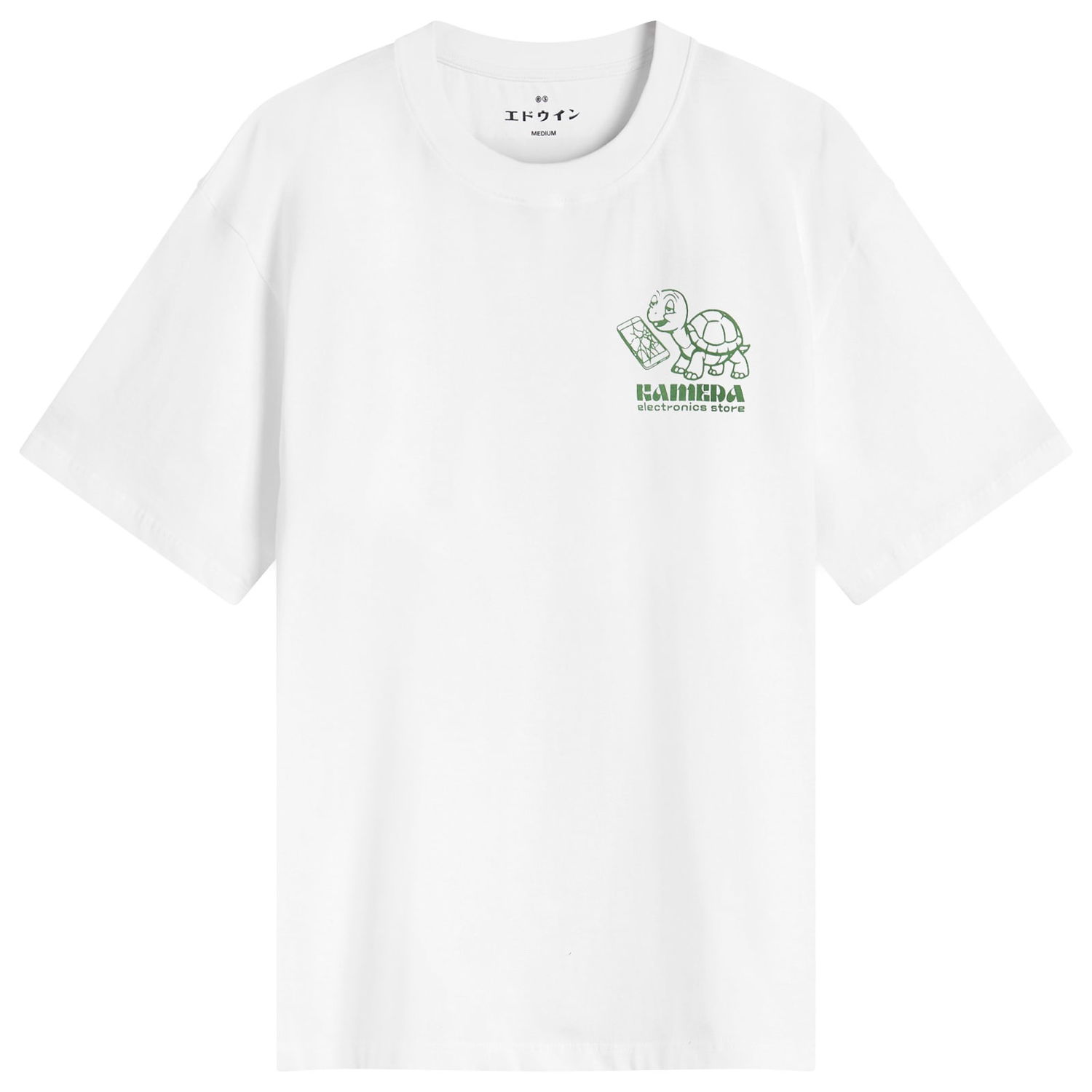 Tričko EDWIN Edwin Kaemra Graphic T-Shirt Biela | I036396-0267, 0