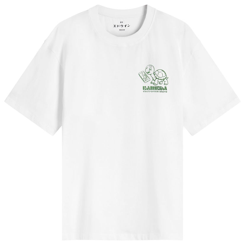 Tričko EDWIN Edwin Kaemra Graphic T-Shirt Biela | I036396-0267