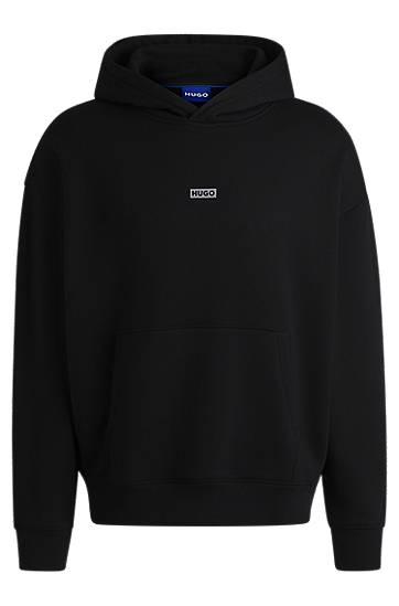 Mikina BOSS Hugo Loose Fit Hoodie Čierna | 50510724, 0