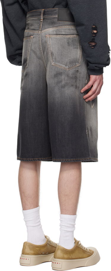 Šortky Acne Studios Acne Studios Loose Fit Denim Shorts Šedá | BE0173-, 2