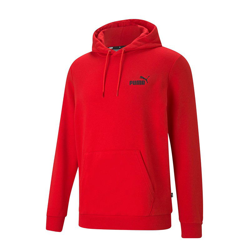 Mikina Puma Essentials Logo Hoodie Červená | 586692-11
