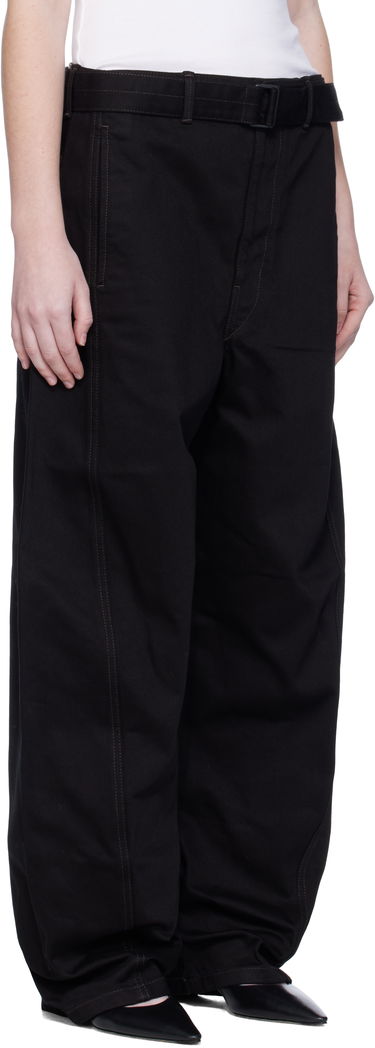 Džínsy LEMAIRE Lemaire Twisted Belted Jeans Čierna | PA326 LD1055, 1