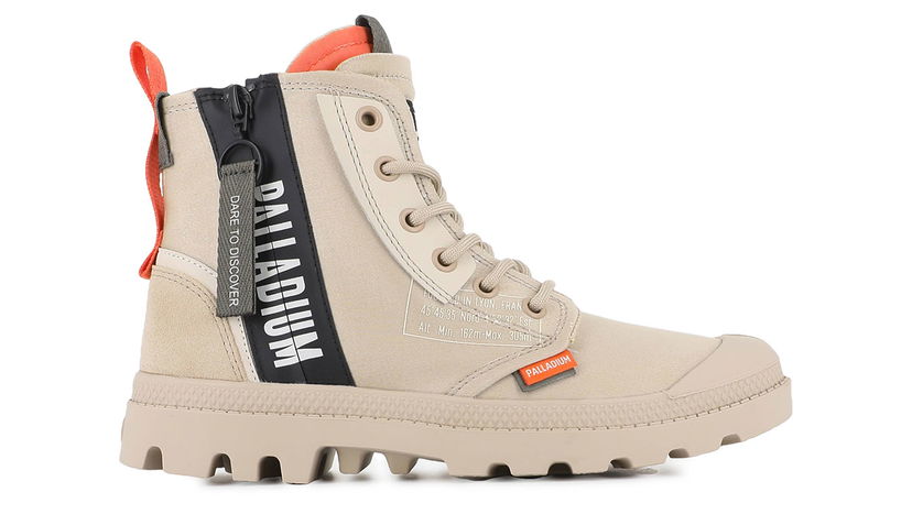Tenisky a topánky Palladium Pampa HI Dare Zip Béžová | 79515-215-M