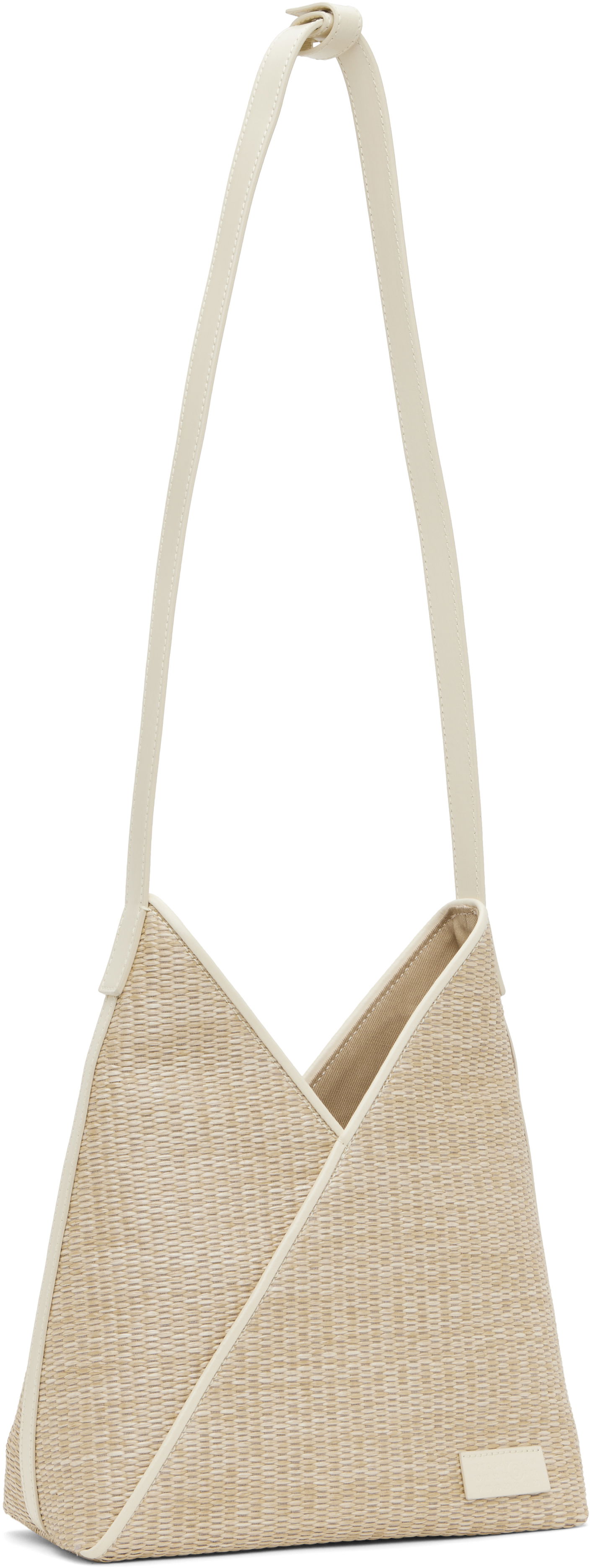 Kabelka Maison Margiela MM6 Maison Margiela Raffia Shoulder Bag Béžová | SB5ZH0019 P7256, 1