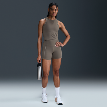 Tielko Nike Nike One Fitted Dri-FIT Cropped Tank Šedá | IB7886-289, 2