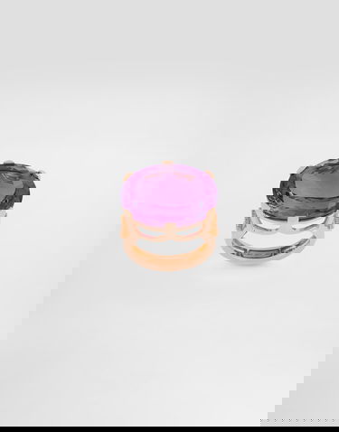 Prsteň Dolce & Gabbana Anna Ring In 18-carat Gold With Amethyst And Diamonds Fialová | WRSB1GWAME18M307, 3