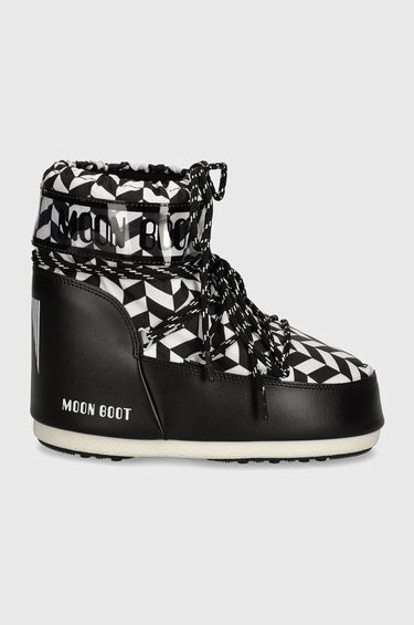 Tenisky a topánky Moon Boot MB ICON LOW OPTICAL Boots Čierna | 80D1409550.NA02, 1