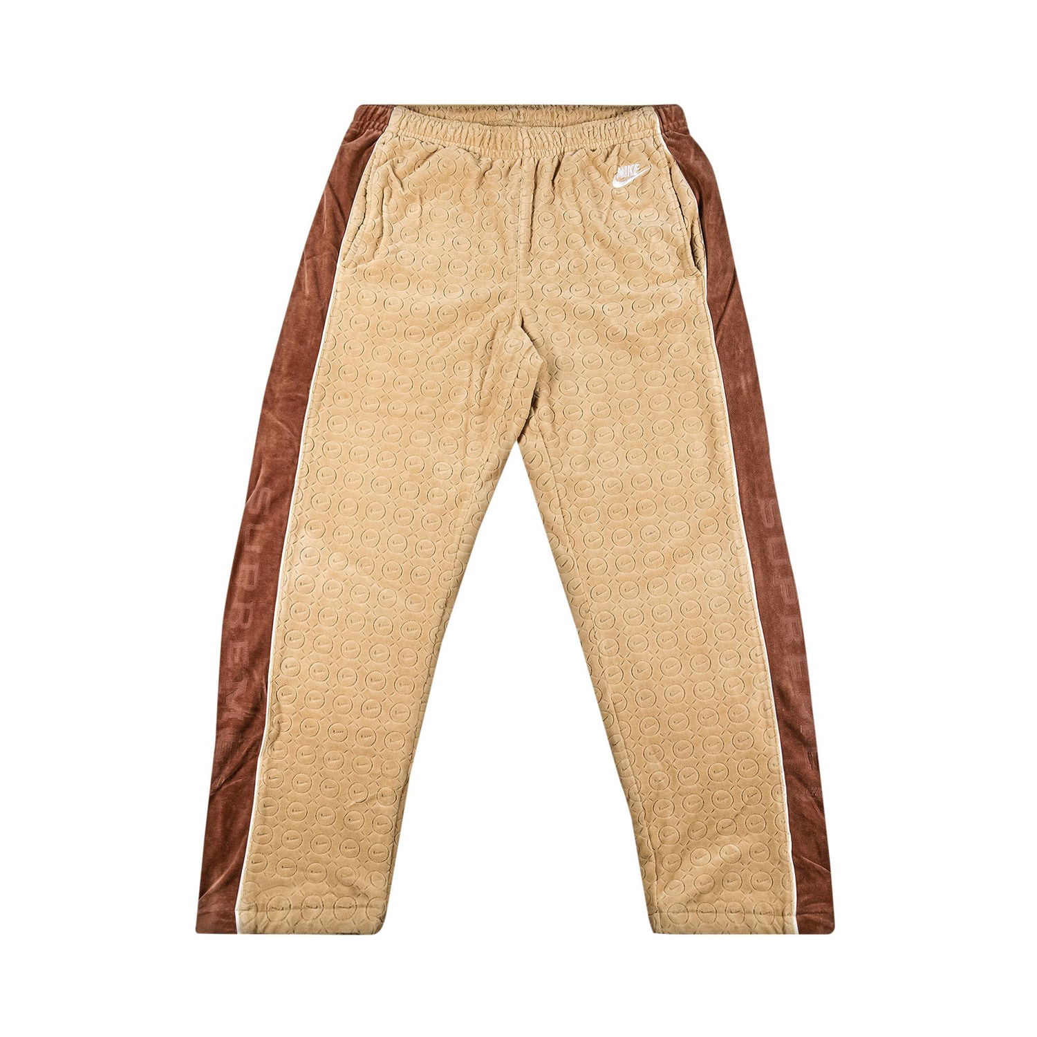 Nohavice Supreme Nike x Velour Track Pant Béžová | SS21P6 TAN, 1