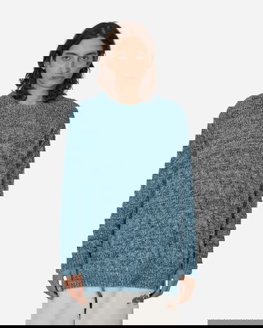 Sveter Maison Margiela Oversize Sweater Modrá | S50GP0302 001F, 1