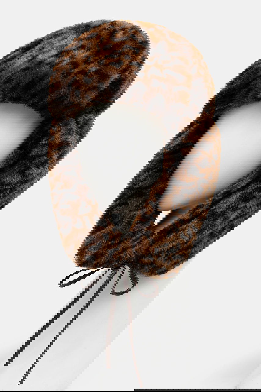 Klobúk Kangol Leopard Print Faux Fur Trapper Hat Hnedá | K4266ST.LEOPARD, 0