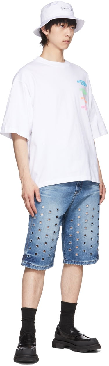 Šiltovka We11done We11done Hotfix Star Bucket Hat Biela | WD-AH1-22-410-U-WH, 3