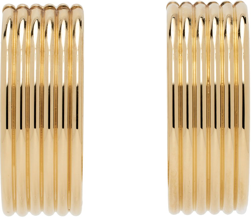 Náušnice Alaïa Loop Hoop Earrings Metalická | AA2B061LA006, 0