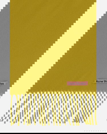Šál Acne Studios Fringe Wool Scarf Žltá | CA0218- CYI, 4